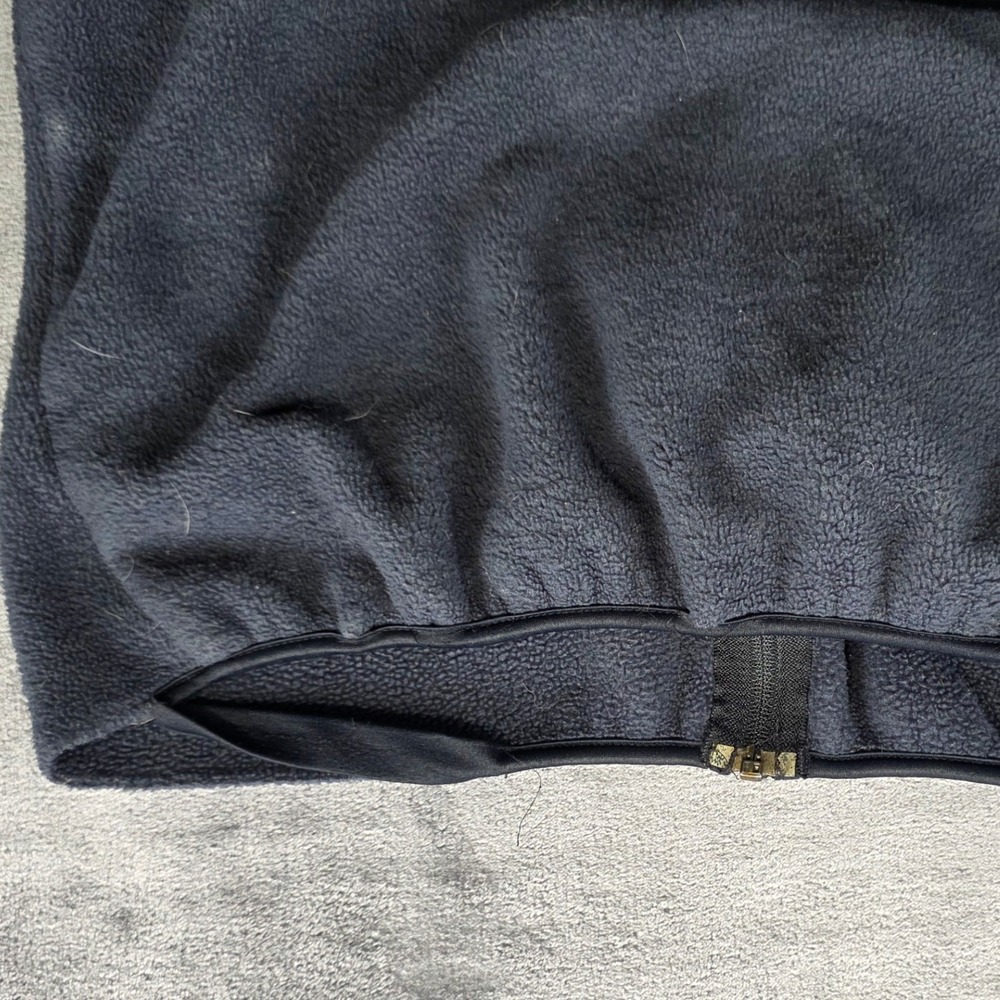 Vintage Woolrich Rugged Outdoorwear Fleece Jacket Full Zip USA Made Blue Men's M - Picture 7 of 11